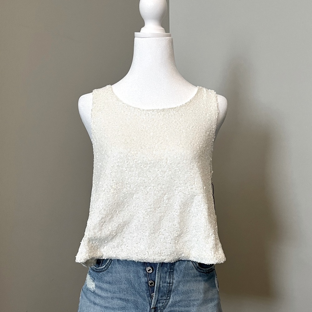 Vici Sequin Sleeveless Top